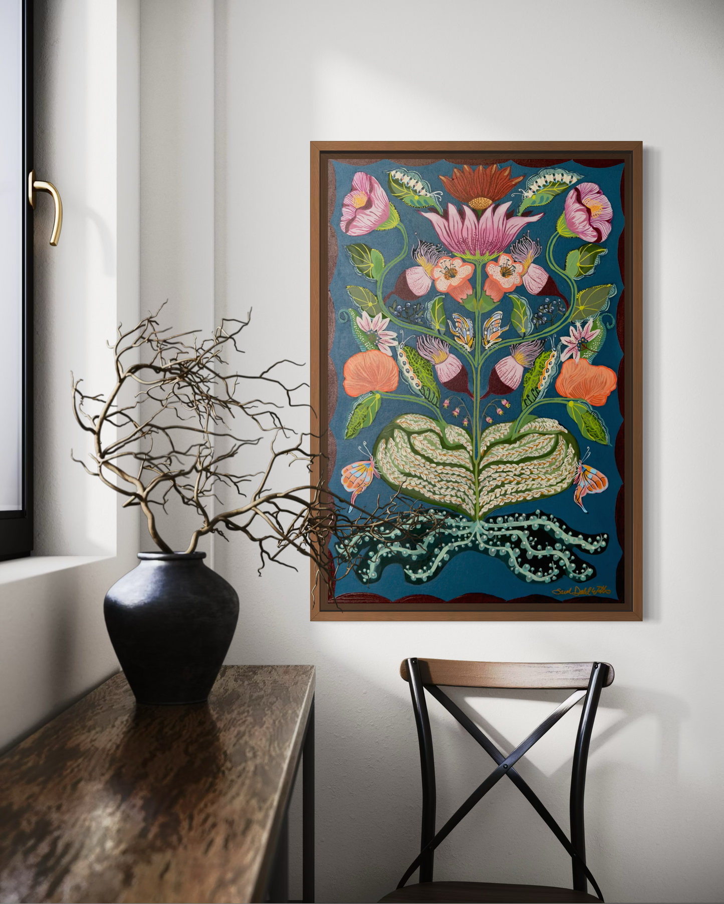 What The Roots Know 36" x 24" Acrylic on Canvas 2026