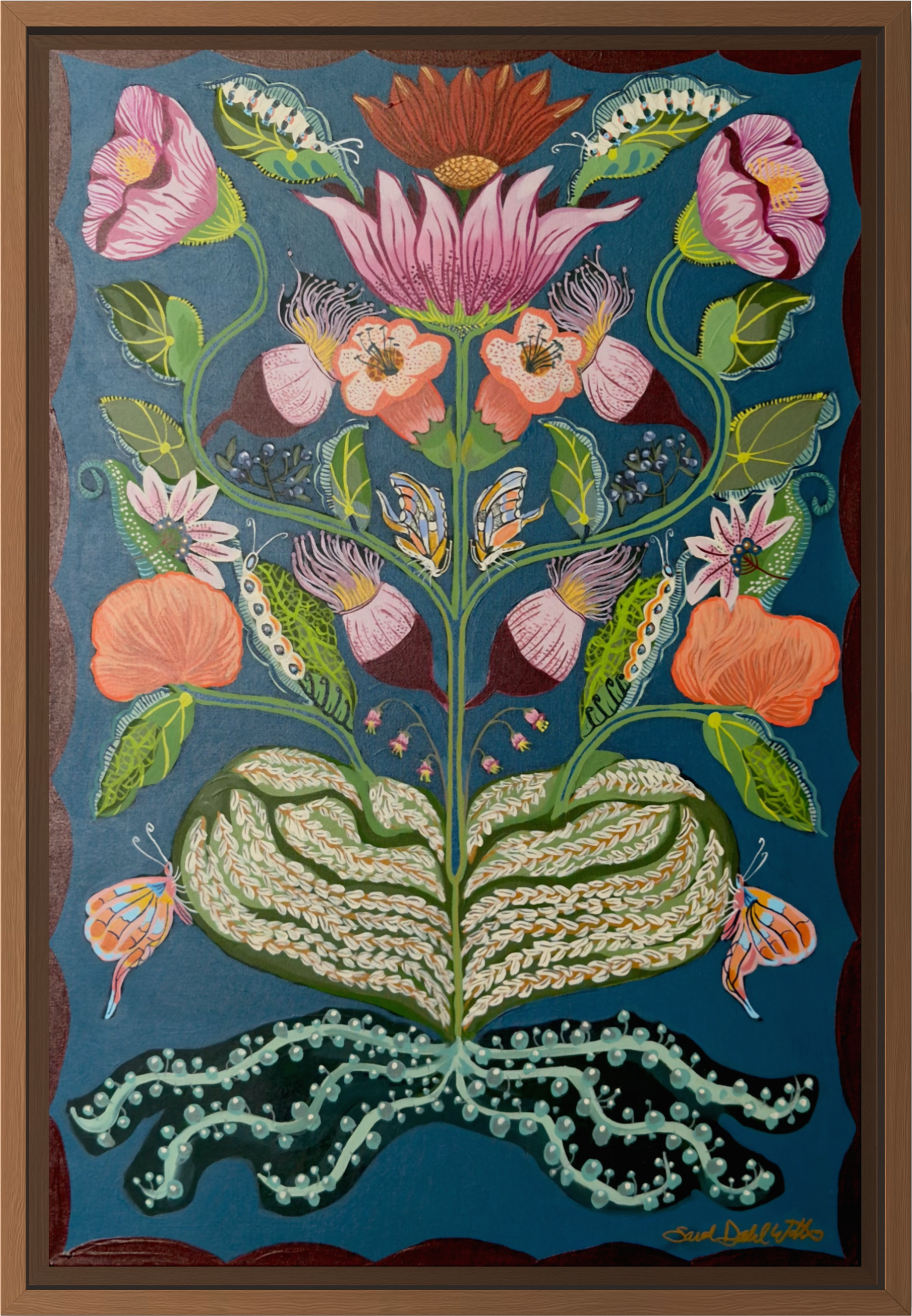 What The Roots Know 36" x 24" Acrylic on Canvas 2026