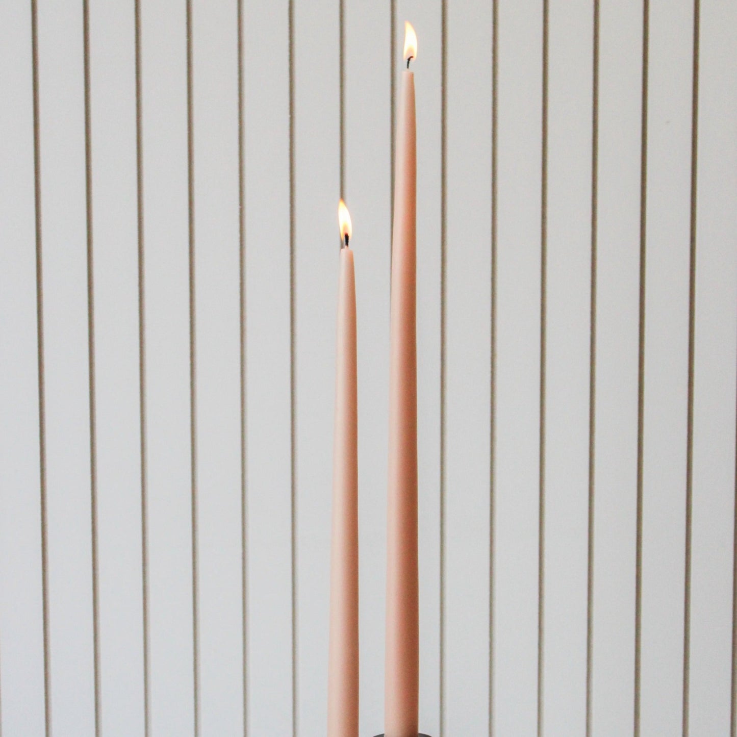 Dipped Taper Candles- Petal